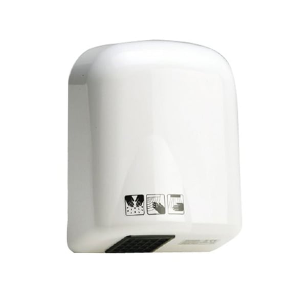 Elektronischer Heißluft-Händetrockner mit bis zu 1700 W Leistung